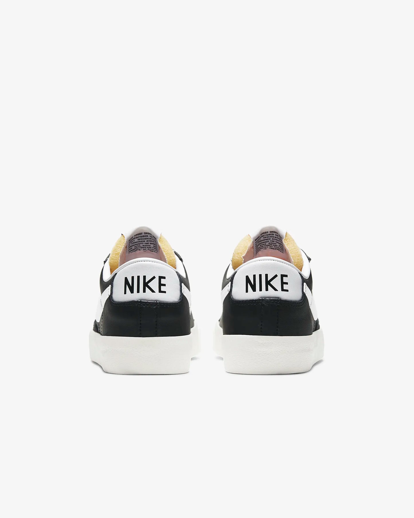Nike Men's Blazer Low '77 Vintage Shoes, Black/Sail/Black/White