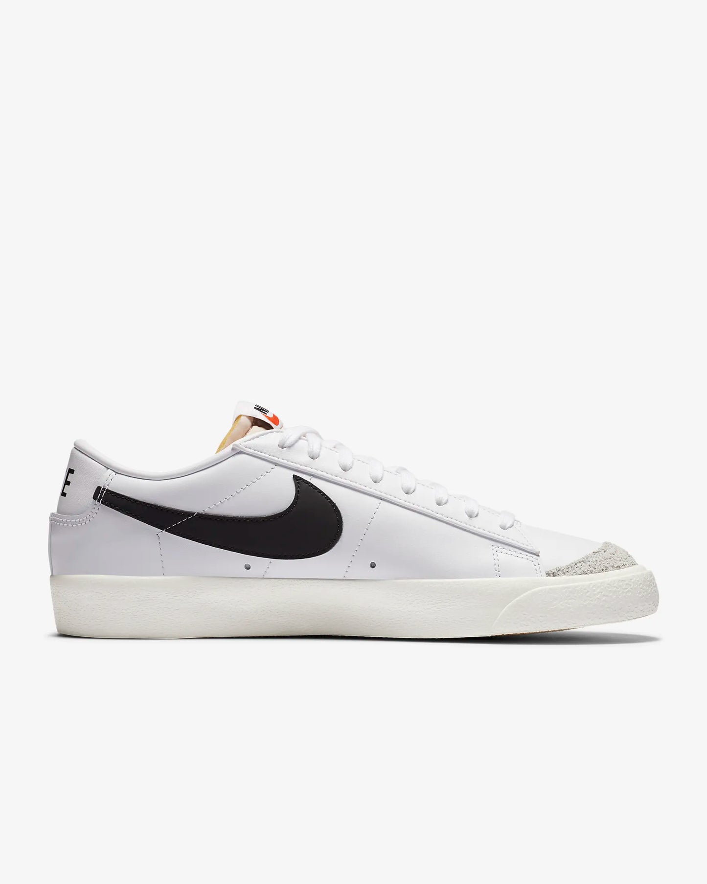 Nike Men's Blazer Low '77 Vintage Shoes, White/Sail/Black
