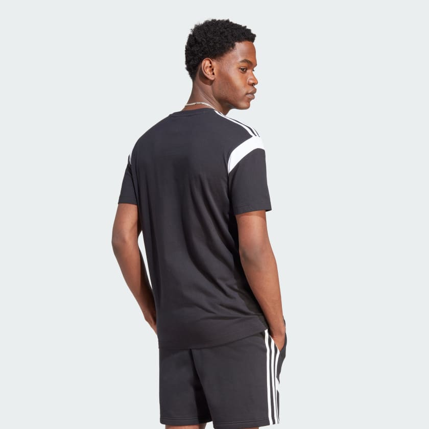 Adidas Men's Colorblock Tee, White