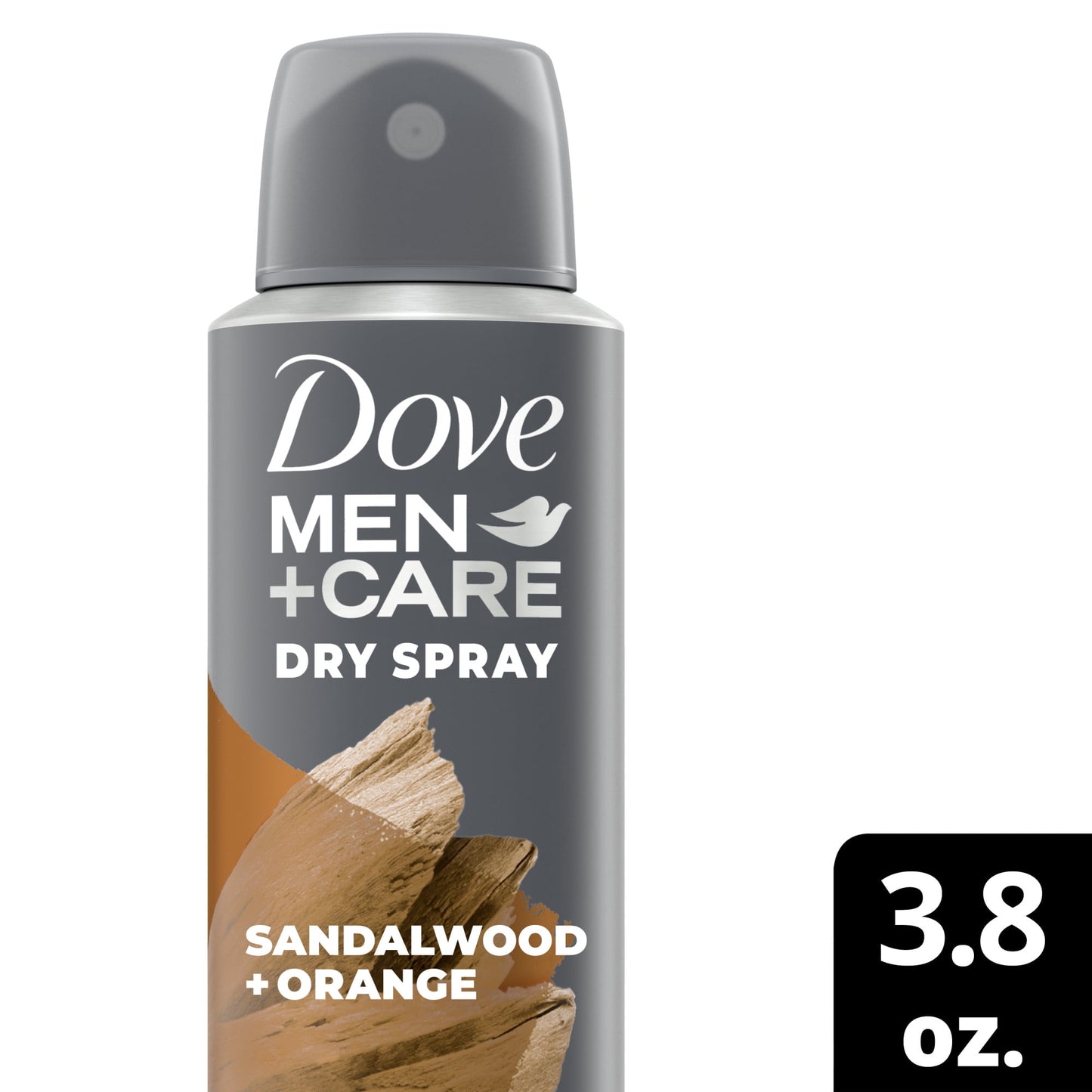 Dove Men+Care Soothing Sandalwood & Orange Dry Spray Antiperspirant Deodorant 3.8 Oz