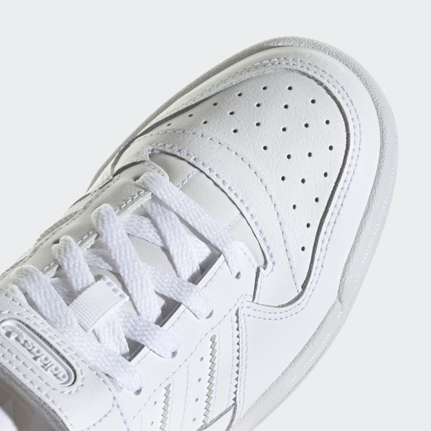 Adidas Forum Low Women's Shoes, Cloud White / Cloud White / Cloud White