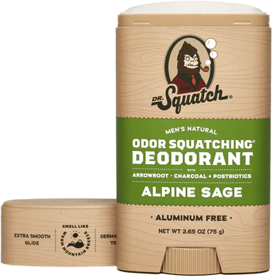 Dr. Squatch Alpine Sage Deodorant - 2.65 oz