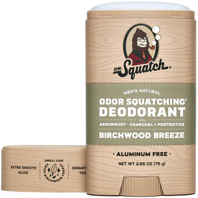 Dr. Squatch Birchwood Breeze Deodorant - 2.65 oz