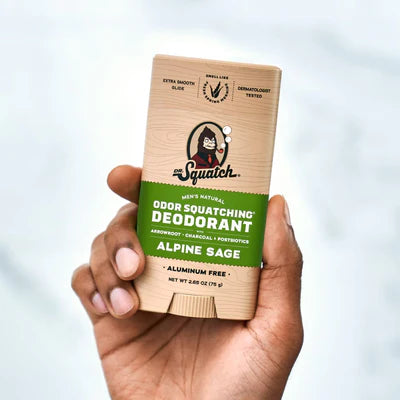 Dr. Squatch Alpine Sage Deodorant - 2.65 oz
