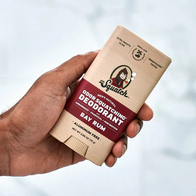 Dr. Squatch Bay Rum Deodorant - 2.65 oz