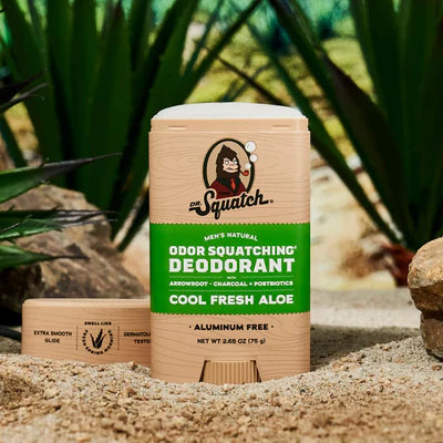 Dr. Squatch Cool Fresh Aloe Deodorant - 2.65 oz