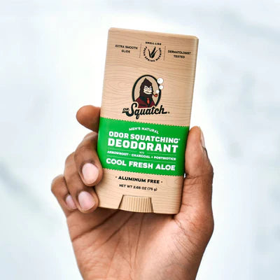Dr. Squatch Cool Fresh Aloe Deodorant - 2.65 oz