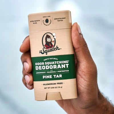 Dr. Squatch Pine Tar Deodorant - 2.65 oz