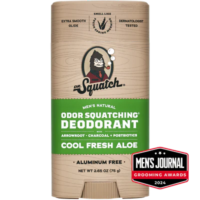 Dr. Squatch Cool Fresh Aloe Deodorant - 2.65 oz