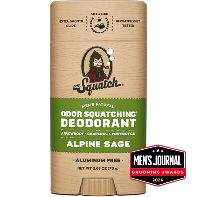 Dr. Squatch Alpine Sage Deodorant - 2.65 oz