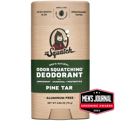 Dr. Squatch Pine Tar Deodorant - 2.65 oz
