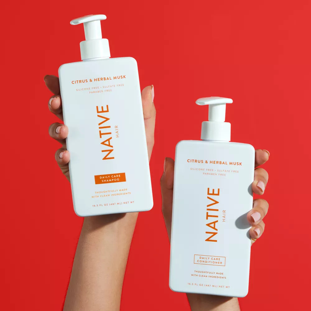 Native Citrus & Herbal Musk Daily Shampoo 16.5oz
