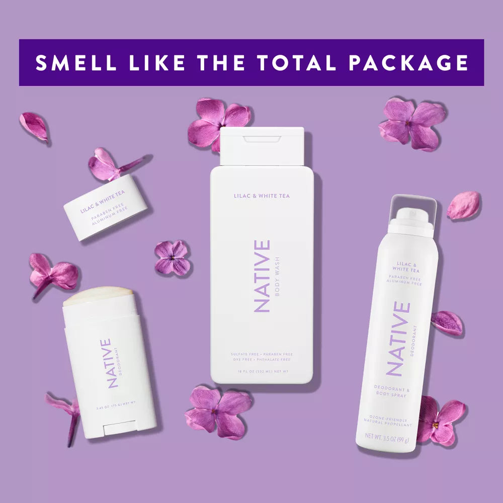 Native Deodorant - Lilac & White Tea - 2.65 oz