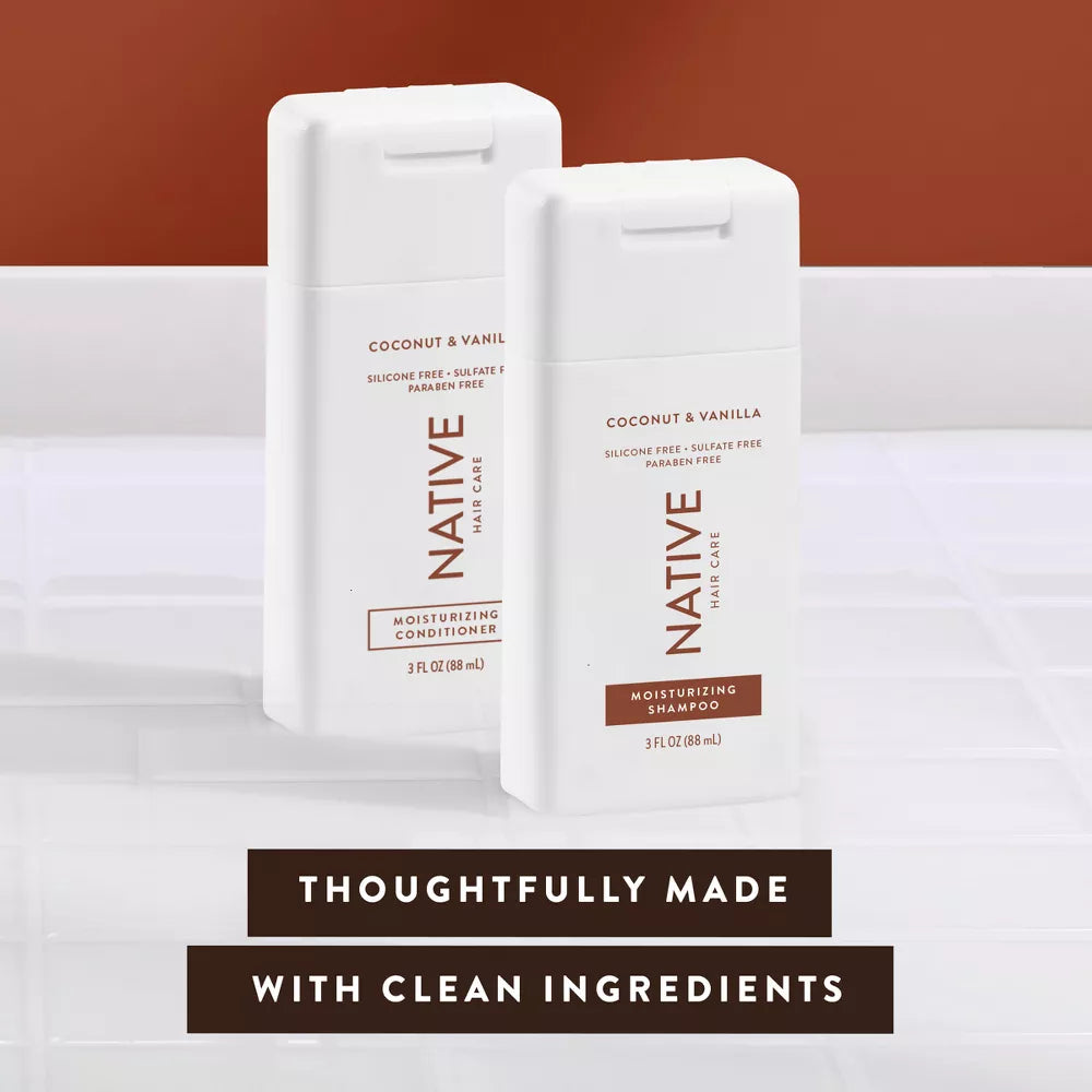 Native Coconut & Vanilla Moisturizing Conditioner - 3 fl oz