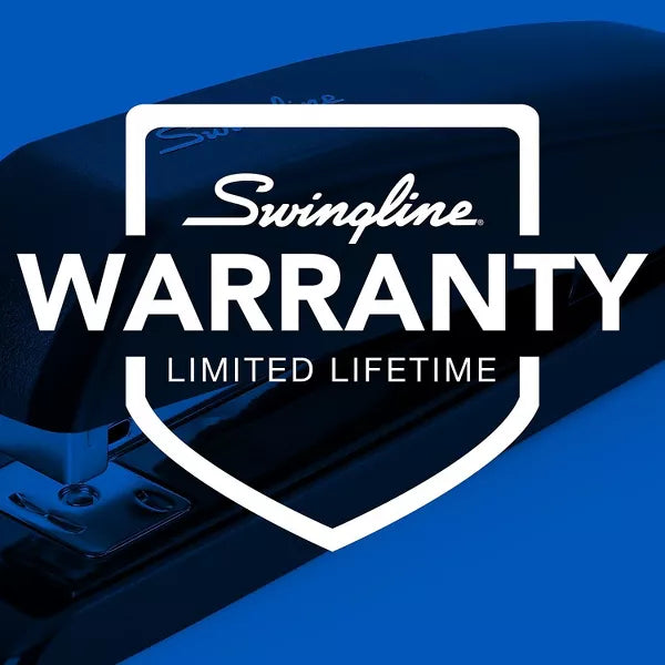 Swingline Durable Full Strip Desk Stapler 20-Sheet Capacity Black 64601