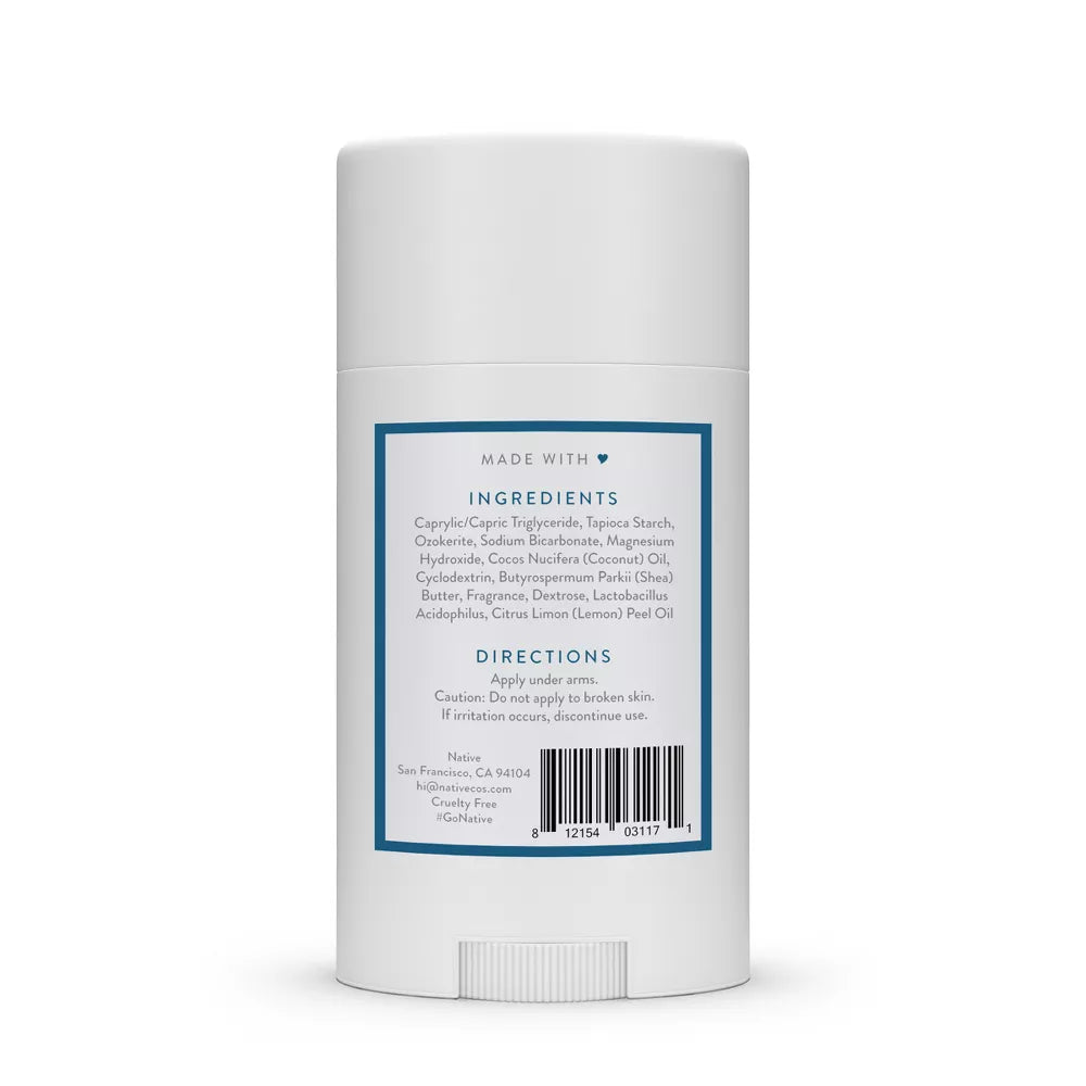 Native Deodorant - Sea Salt & Cedar - Aluminum Free - 2.65 oz