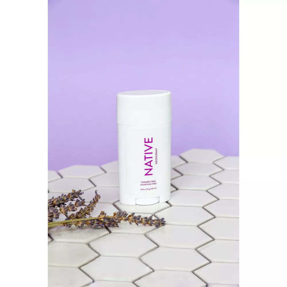 Native Deodorant - Lavender & Rose - Aluminum Free - 2.65 oz