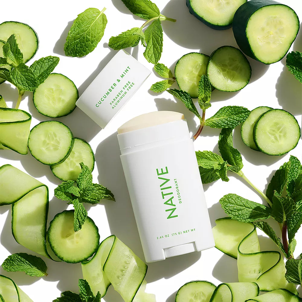 Native Deodorant - Cucumber & Mint - Aluminum Free - 2.65 oz