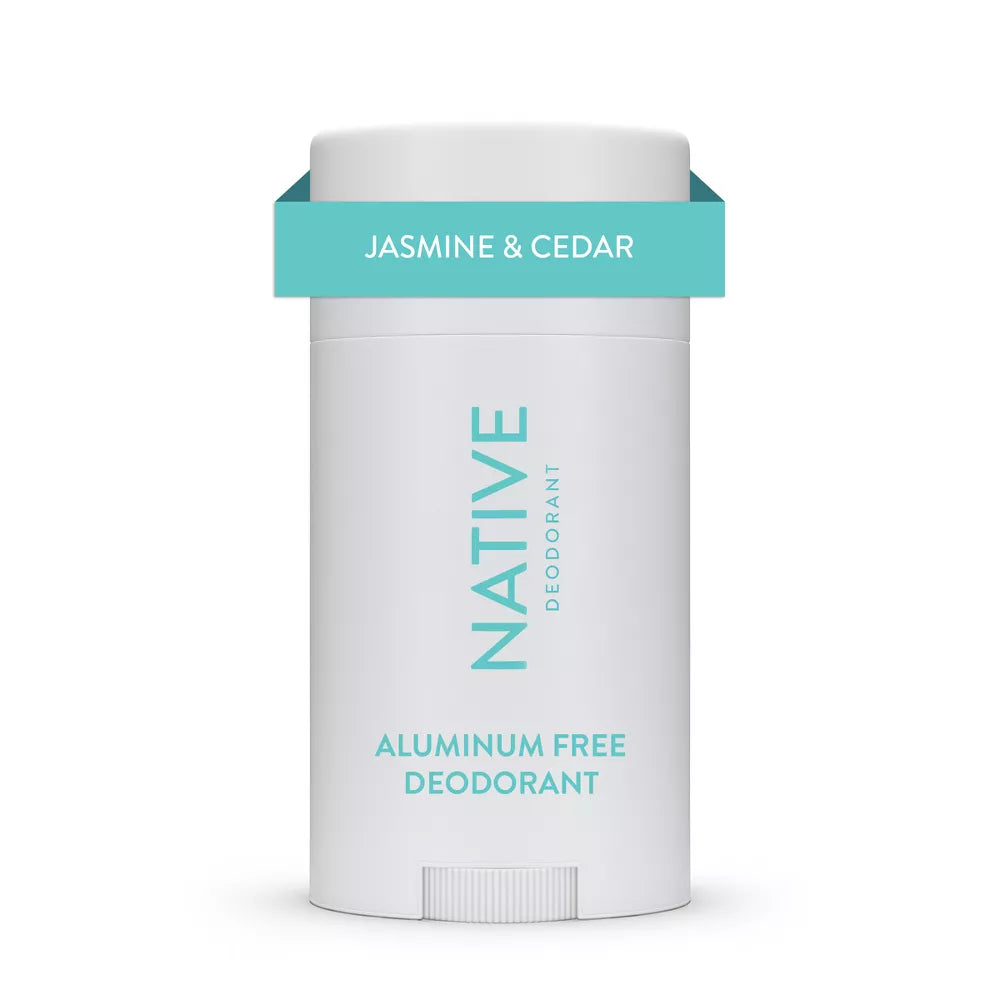 Native Deodorant - Jasmine & Cedar - Aluminum Free - 2.65 oz