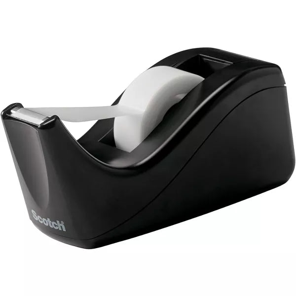 Scotch Desktop Tape Dispenser Black Two-Tone (C60-BK) 567884