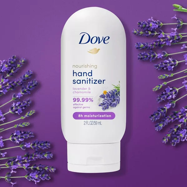 Dove Beauty Lavender and Chamomile Moisturizing Hand Sanitizer – 2oz