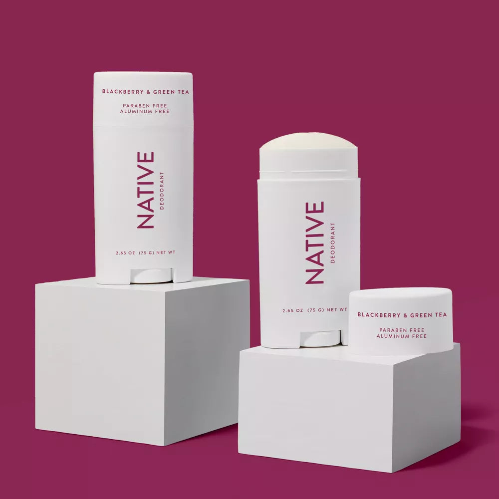 Native Deodorant - Blackberry & Green Tea - Aluminum Free - 2.65 oz