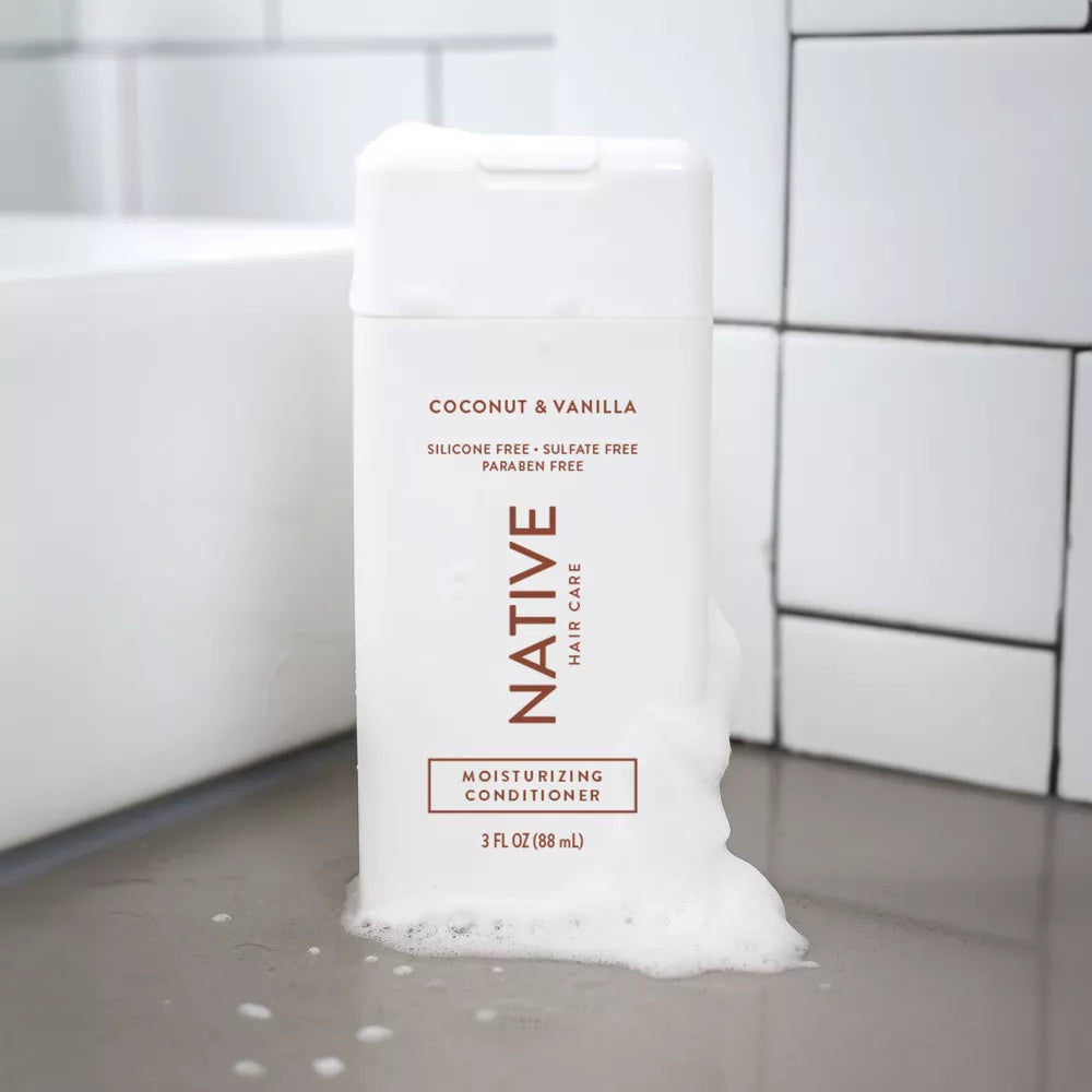 Native Coconut & Vanilla Moisturizing Conditioner - 3 fl oz