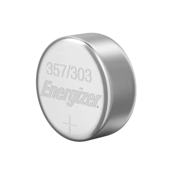 Energizer 3pk 357/303 Batteries Silver Oxide Button Battery