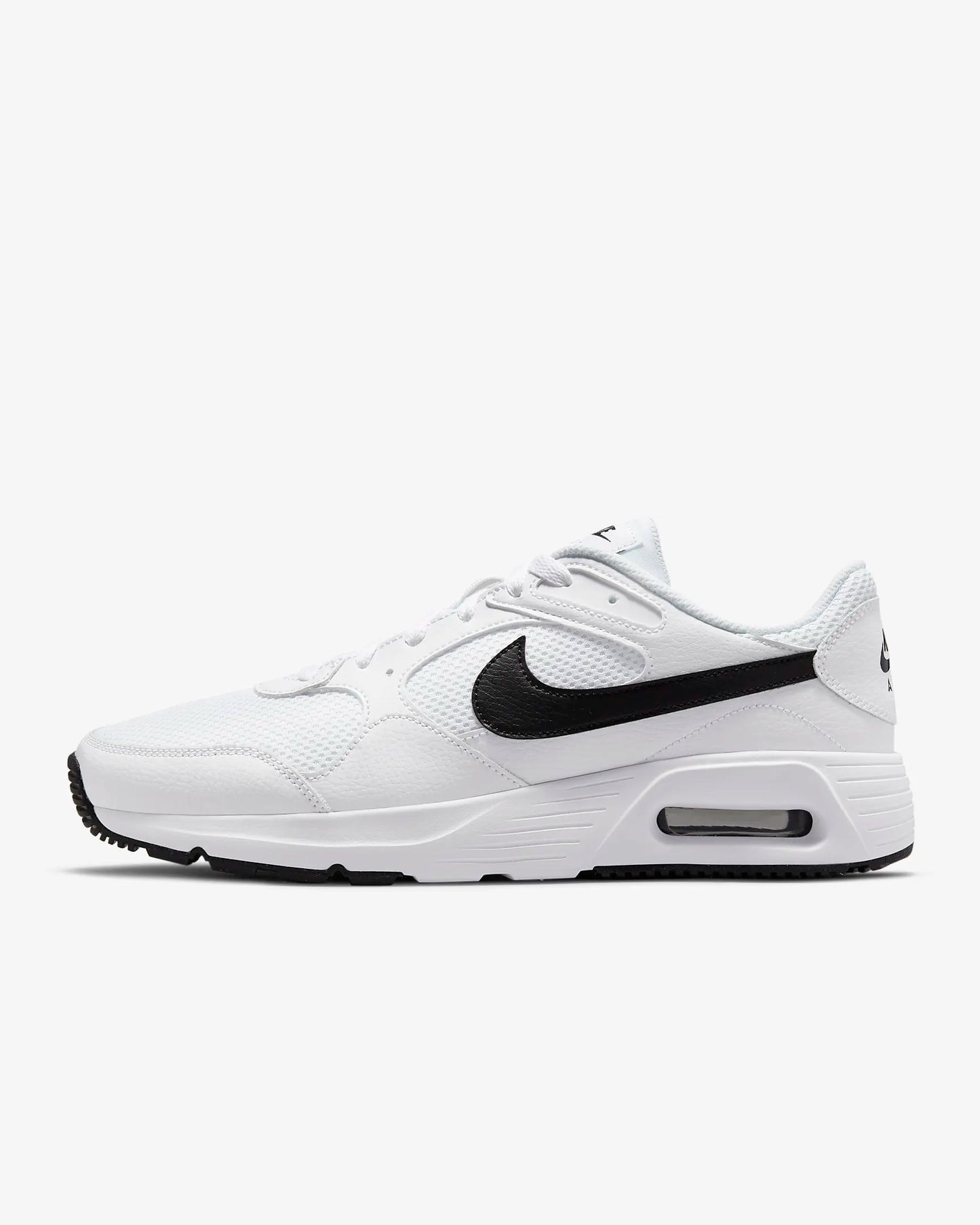 Nike Men's Air Max SC Shoes, White/White/Black