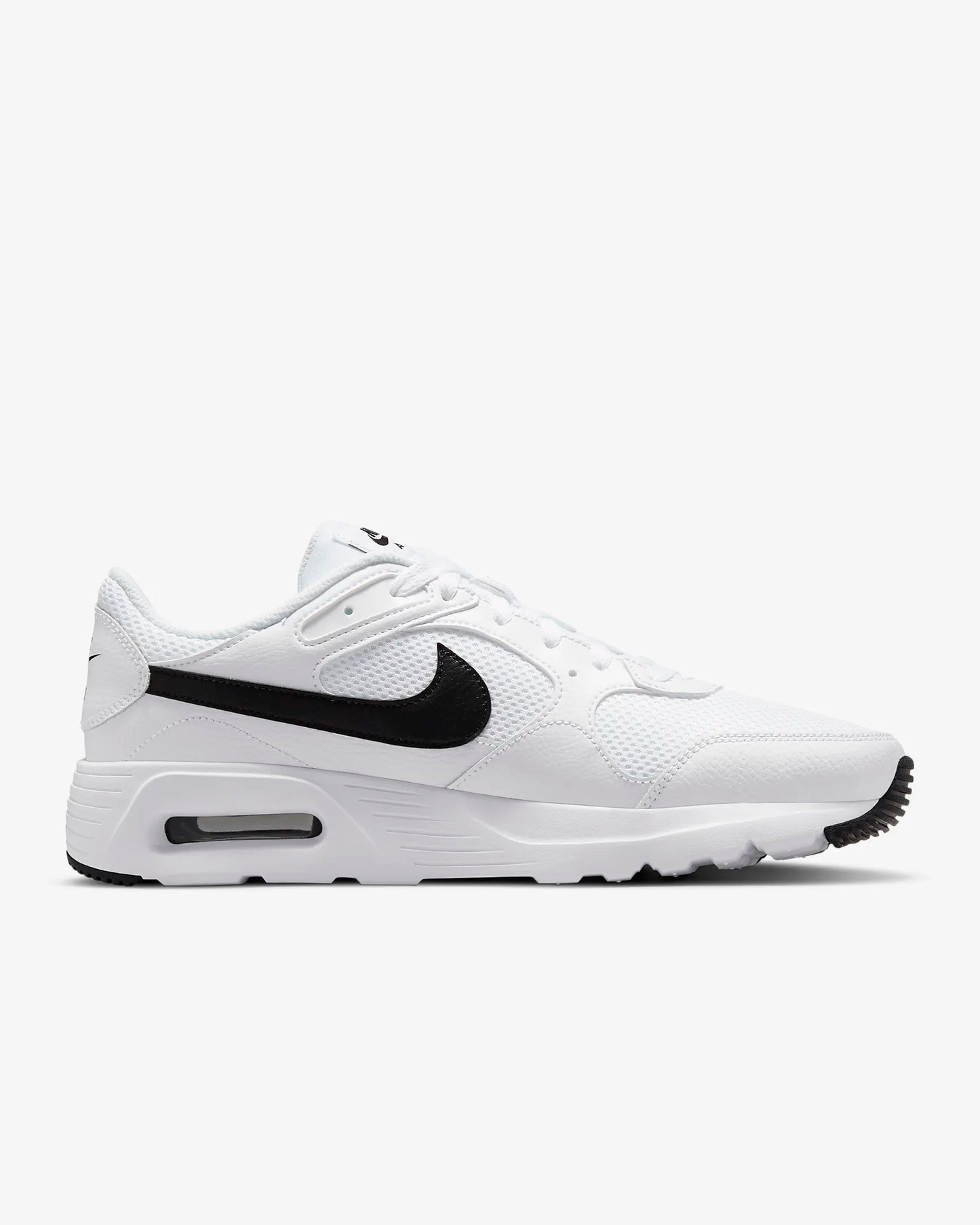 Nike Men's Air Max SC Shoes, White/White/Black
