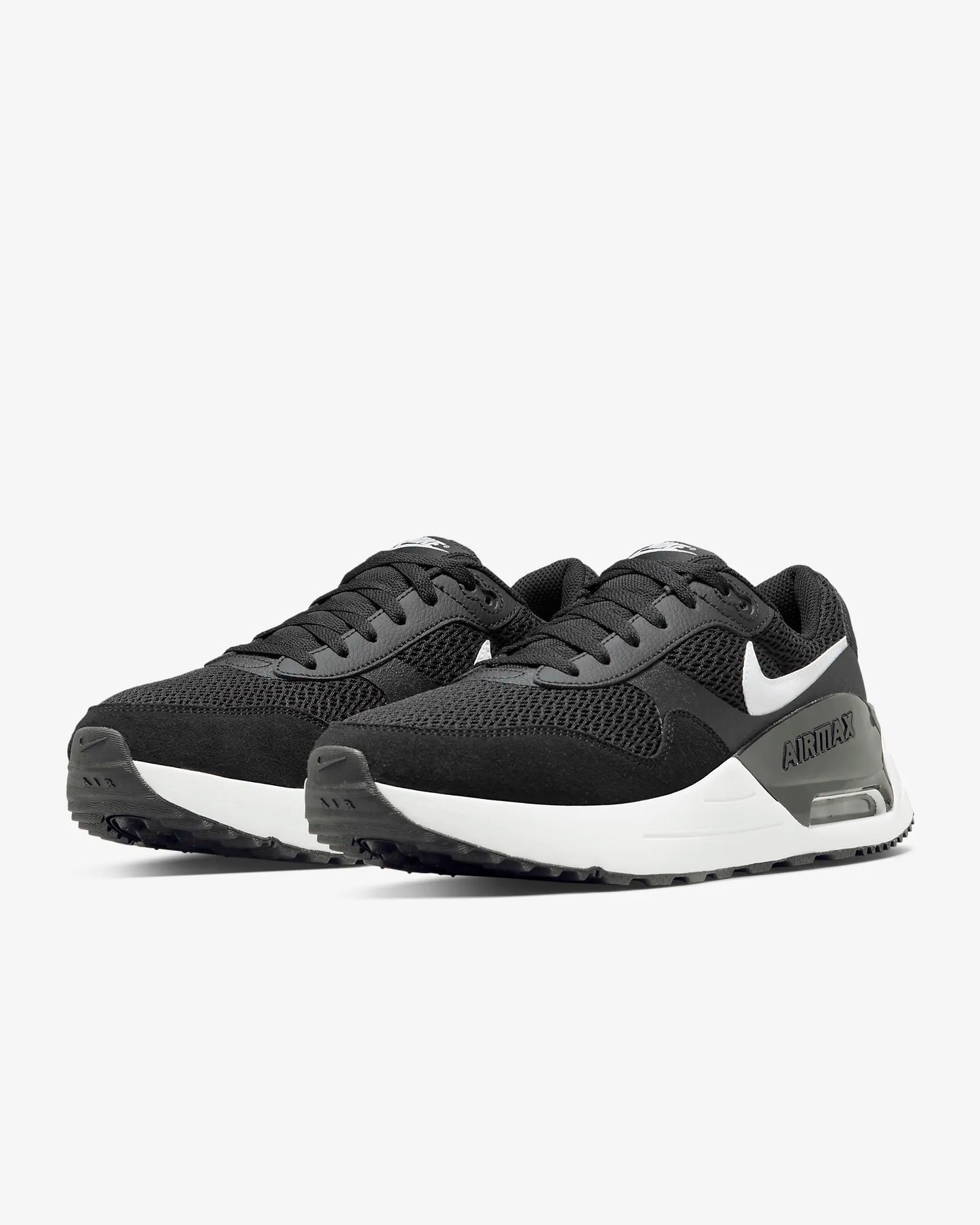 Nike Men's Air Max SYSTM Shoes, Black/Wolf Grey/White