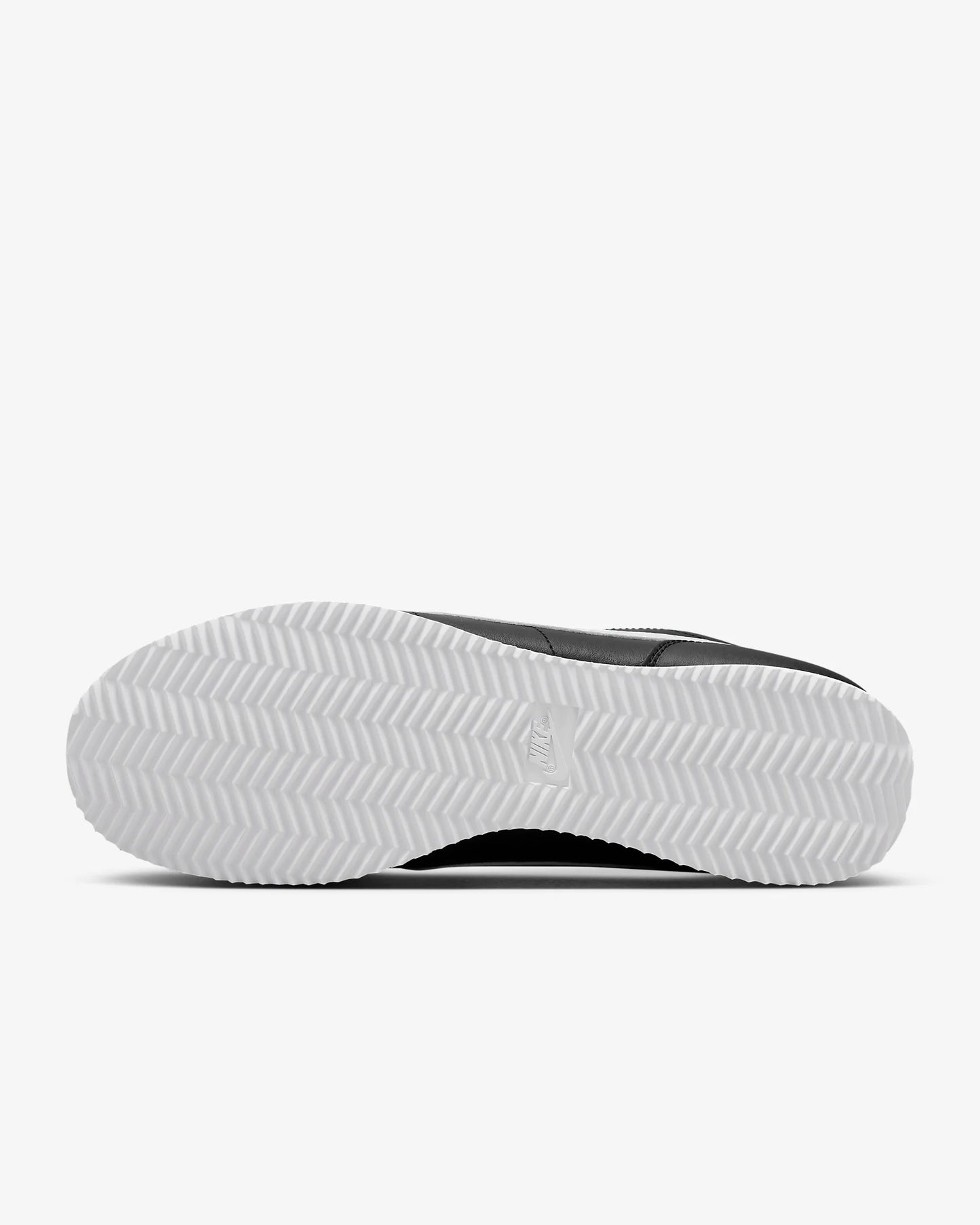 Nike Men's Cortez Leather Shoes, Black/White