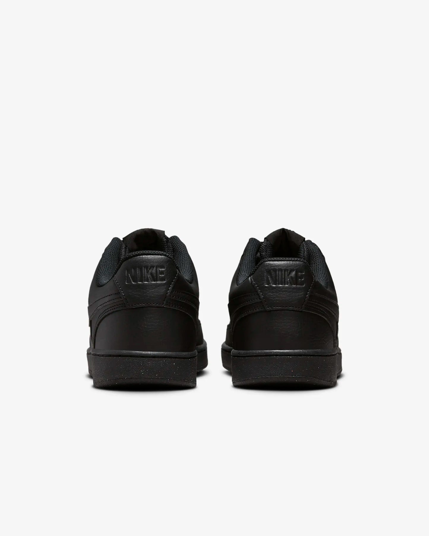 Nike Men's Court Vision Low Next Nature Shoes, Black/Black/Black