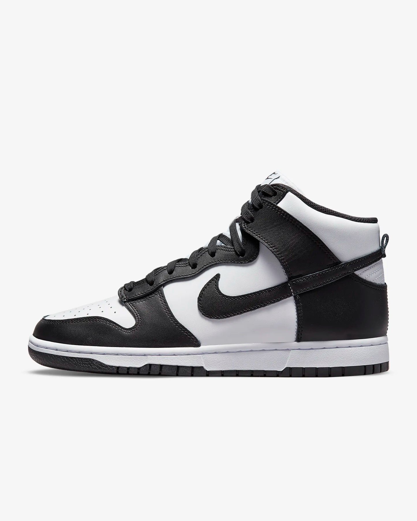 Nike Men's Dunk High Retro Shoe, White/Total Orange/Black
