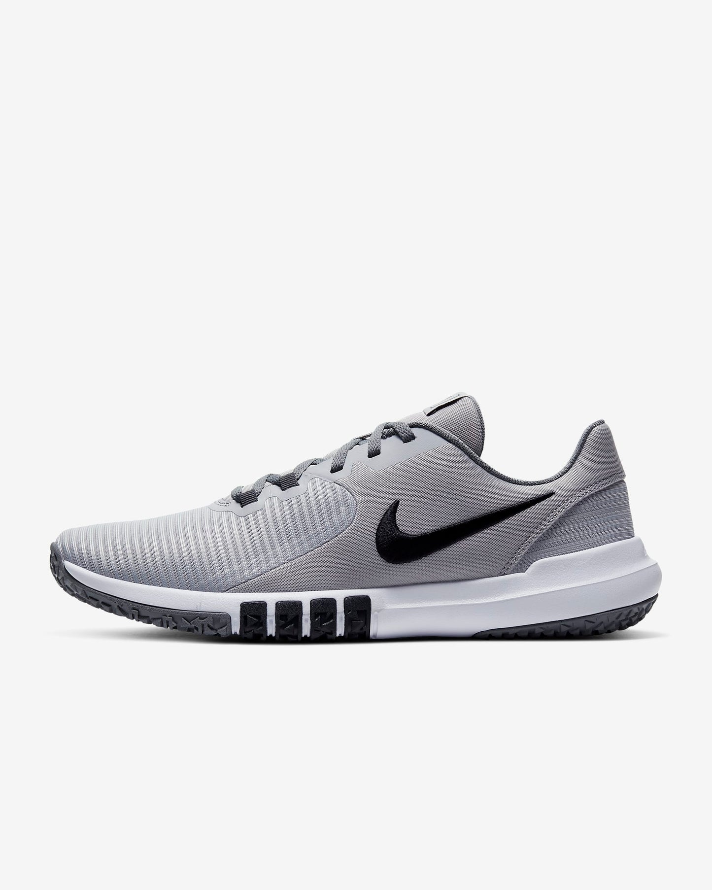 Nike Men's Flex Control 4 Workout Shoes, Light Smoke Grey/Smoke Grey/Dark Smoke Grey/Black