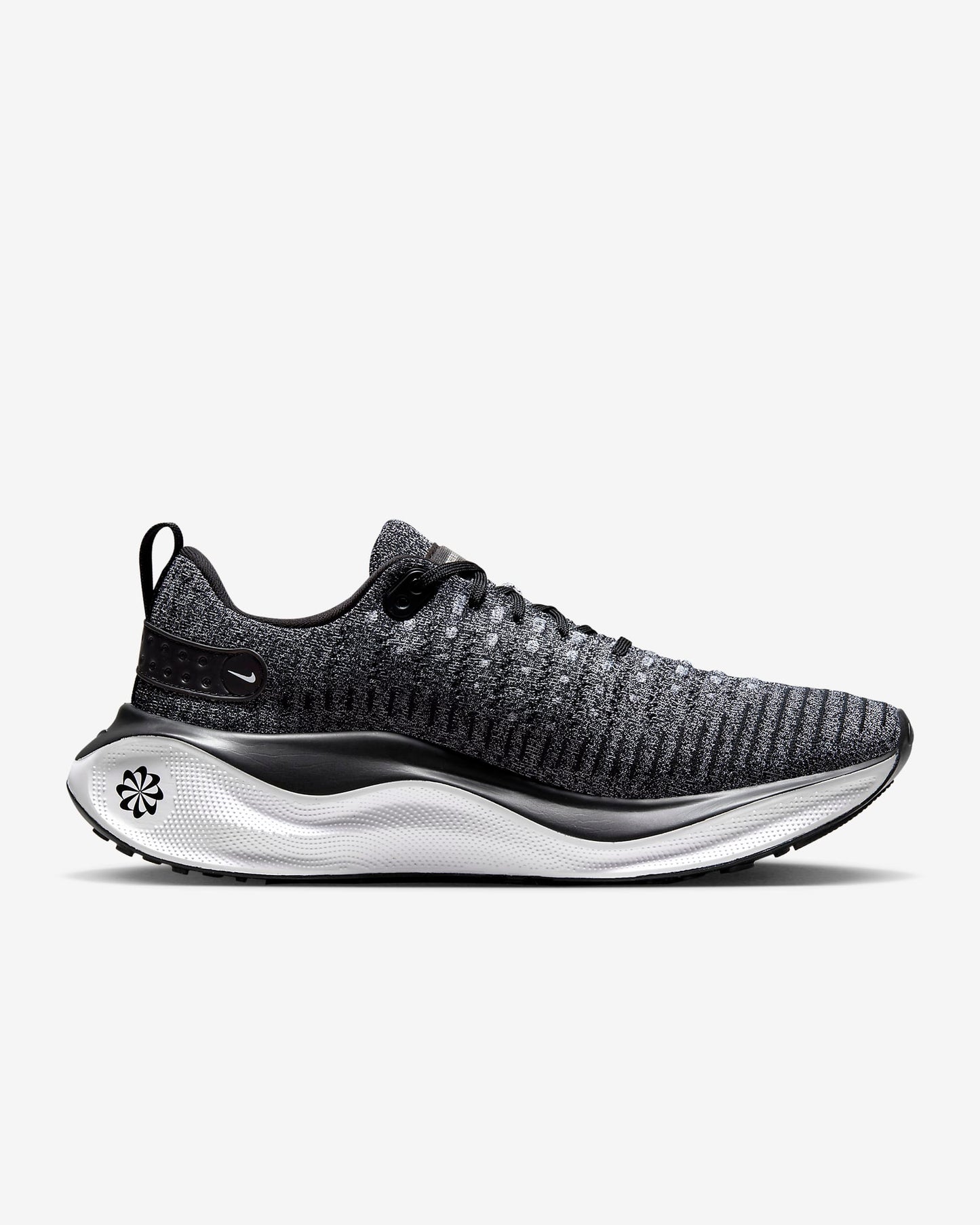 Nike Men's InfinityRN 4 Road Running Shoes, Black/White/Black