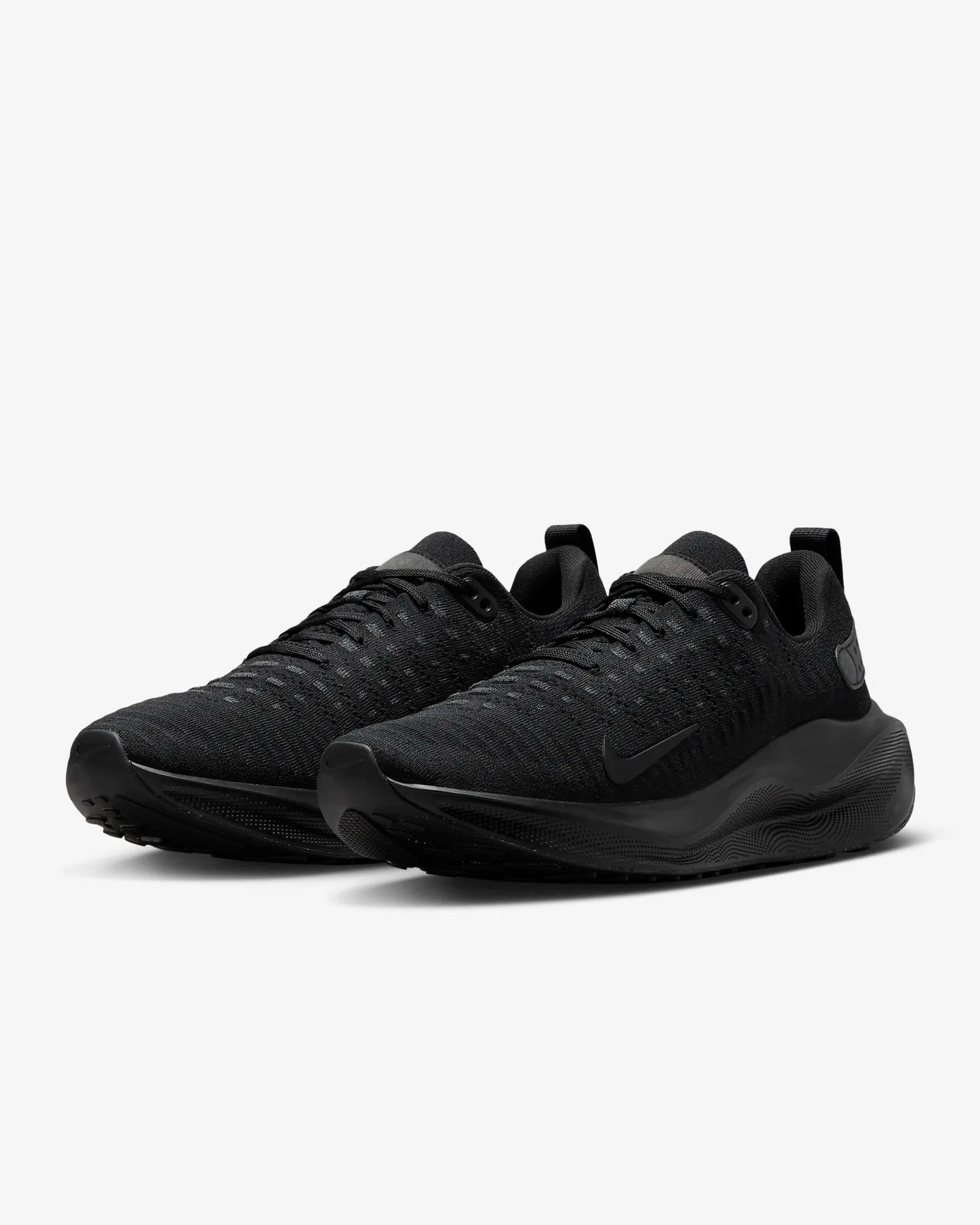 Nike Men's InfinityRN 4 Road Running Shoes, Black/Anthracite/Black