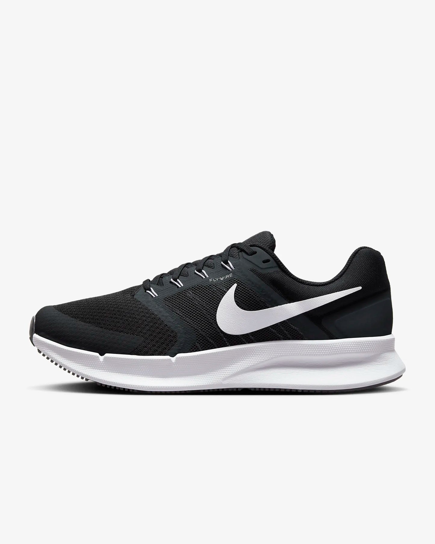 Nike Men's Run Swift 3 Road Running Shoes, Black/Dark Smoke Grey/White
