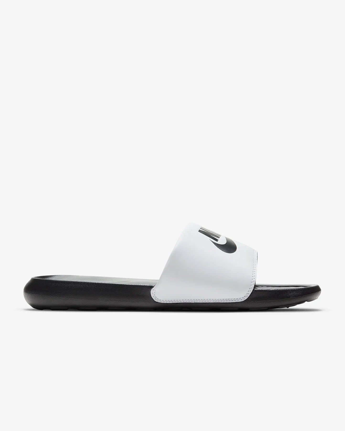 Nike Men's Victori One Slides, White/Black/Black