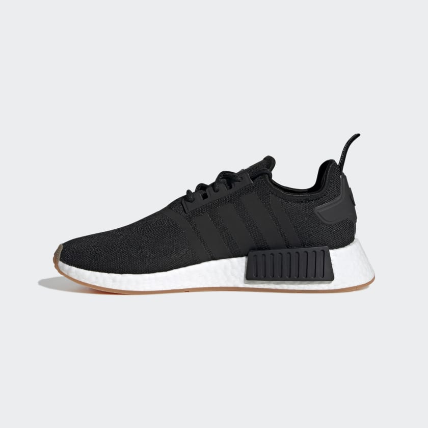Adidas Men's NMD_R1 Primeblue Shoes, Core Black / Core Black / Gum