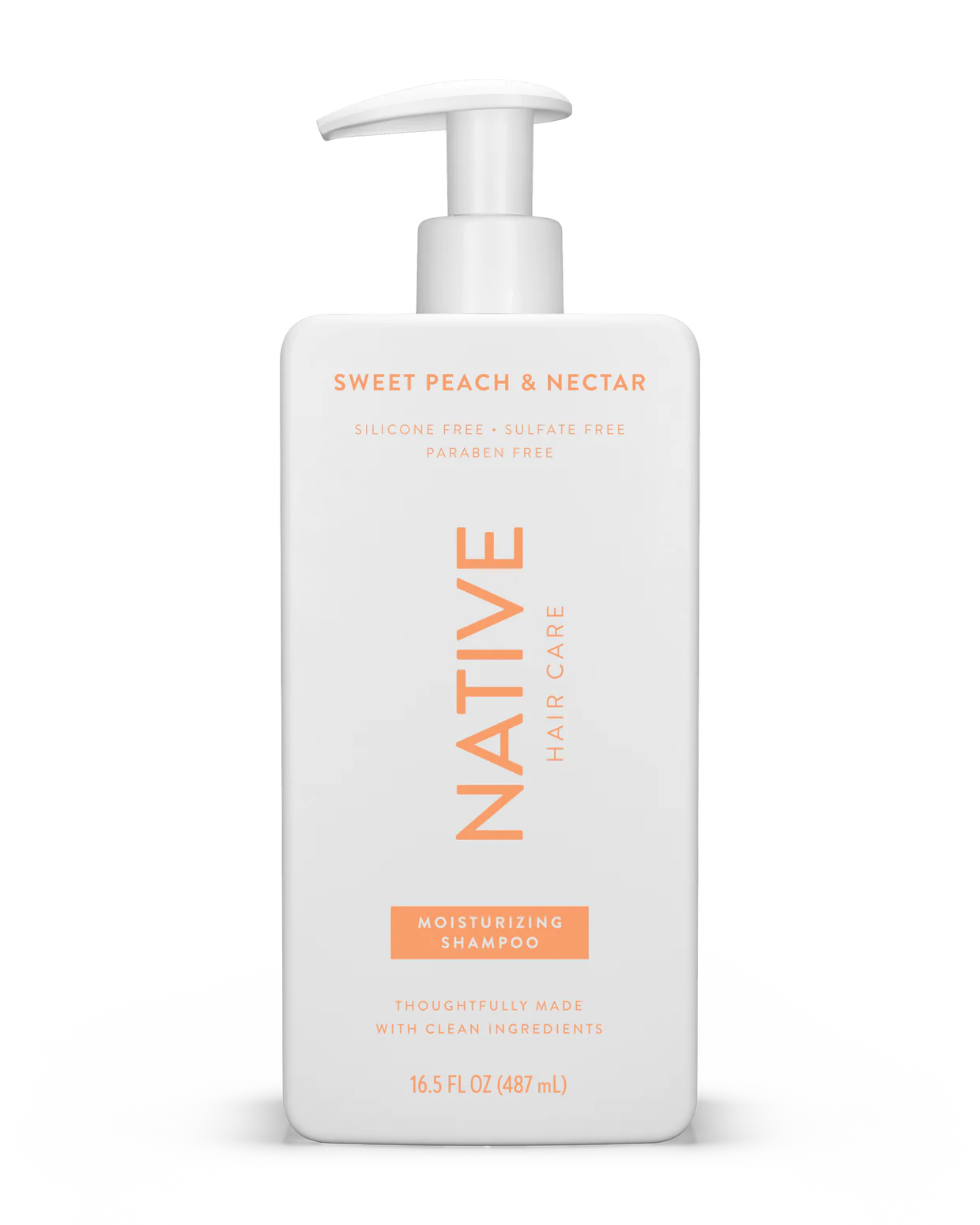 Native Sweet Peach & Nectar Moisturizing Shampoo - 16.5 fl oz