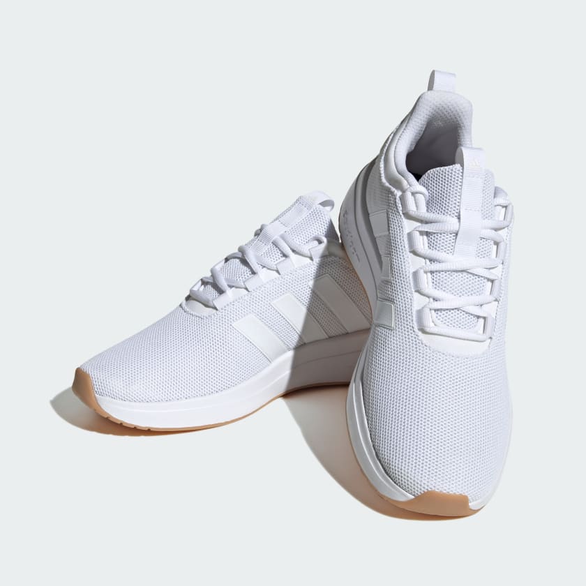 Adidas Men's Racer TR23 Shoes, Cloud White / Cloud White / Gum