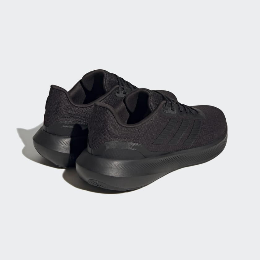 Adidas Men's Runfalcon 3 Cloudfoam Low Running Shoes, Core Black / Core Black / Carbon
