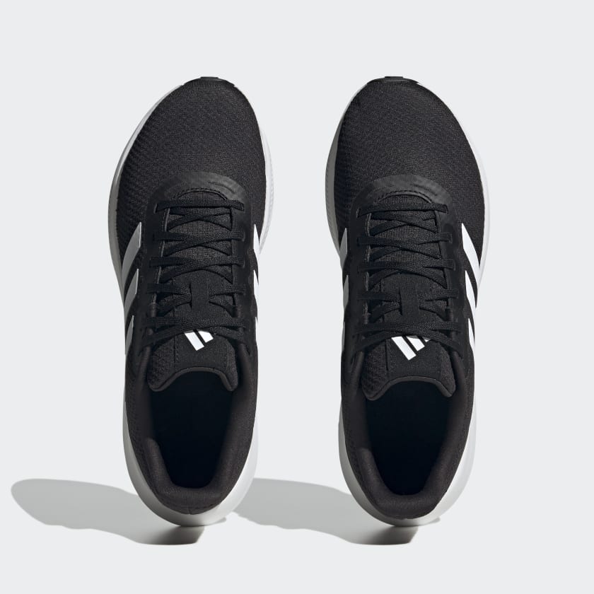 Adidas Men's Runfalcon 3 Cloudfoam Low Running Shoes, Core Black / Cloud White / Core Black