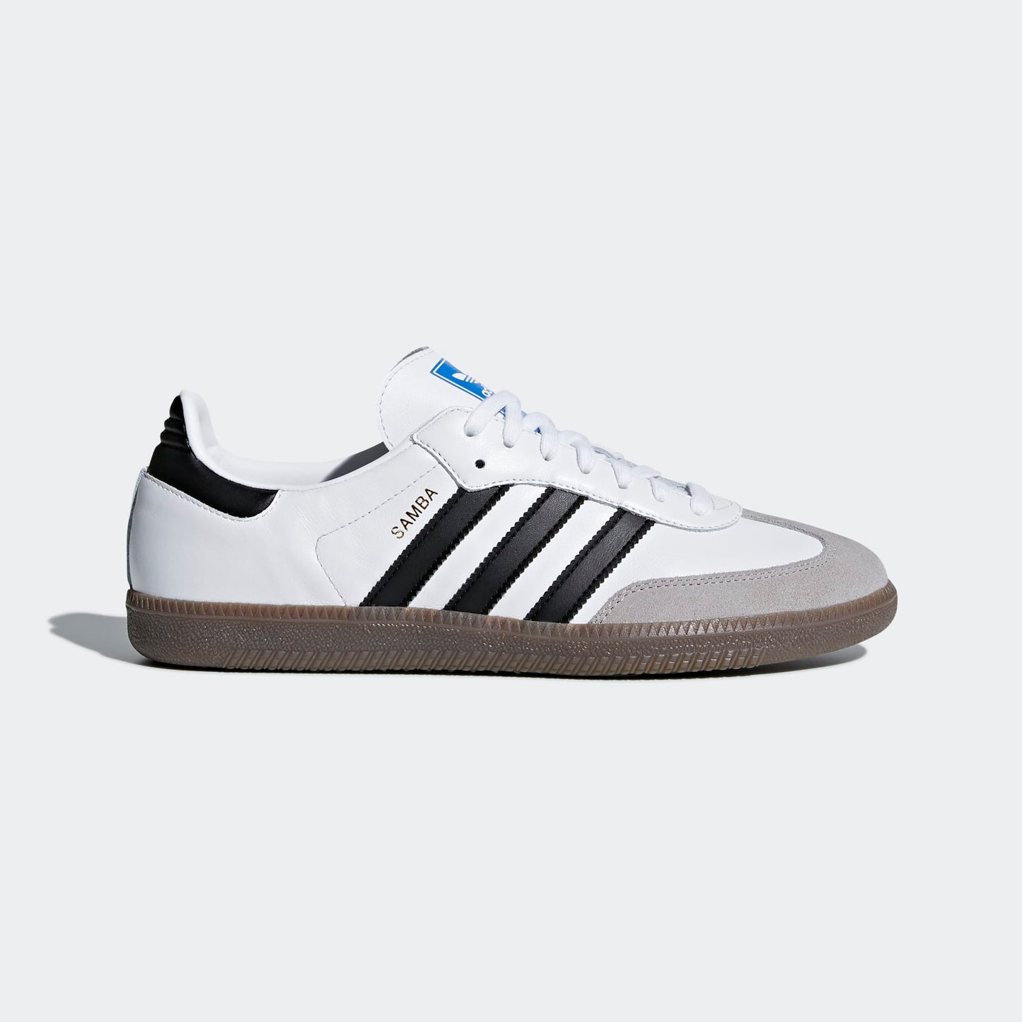Adidas Men's Samba OG Men's Shoes, Cloud White / Core Black / gum