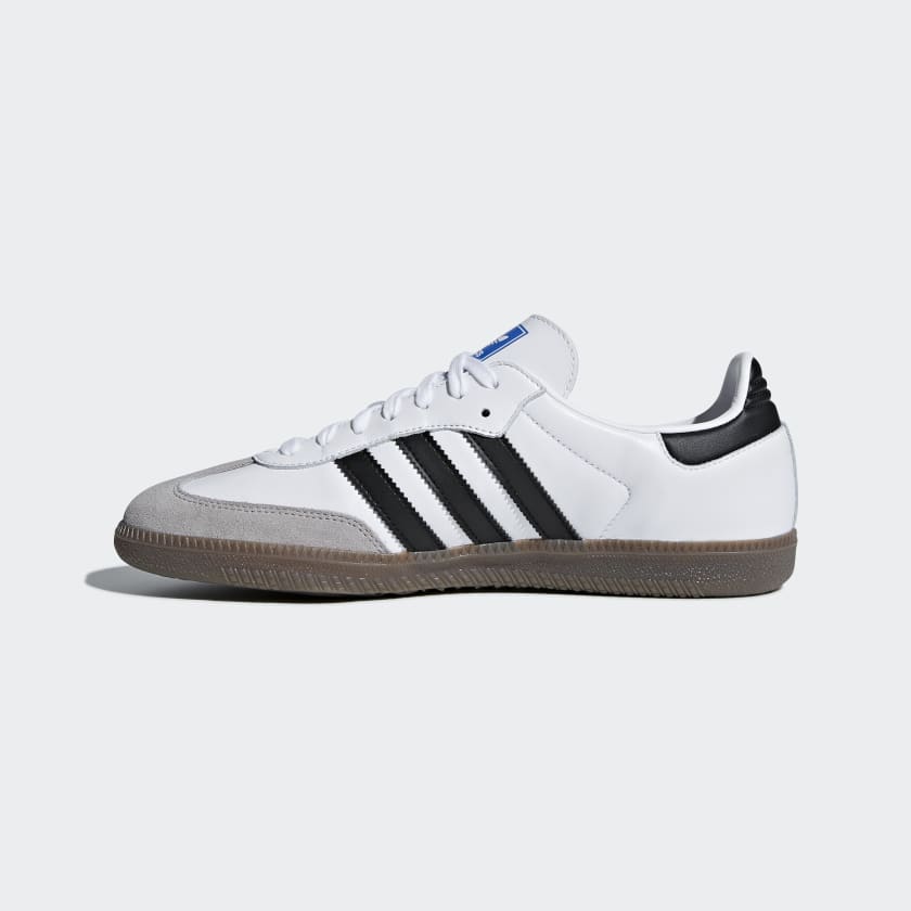 Adidas Men's Samba OG Men's Shoes, Cloud White / Core Black / gum