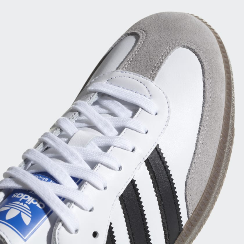 Adidas Men's Samba OG Men's Shoes, Cloud White / Core Black / gum