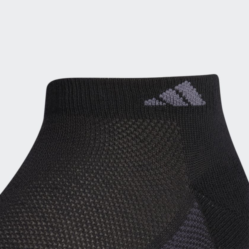 Adidas Superlite Stripe Low-Cut Socks 3 Pairs, Black