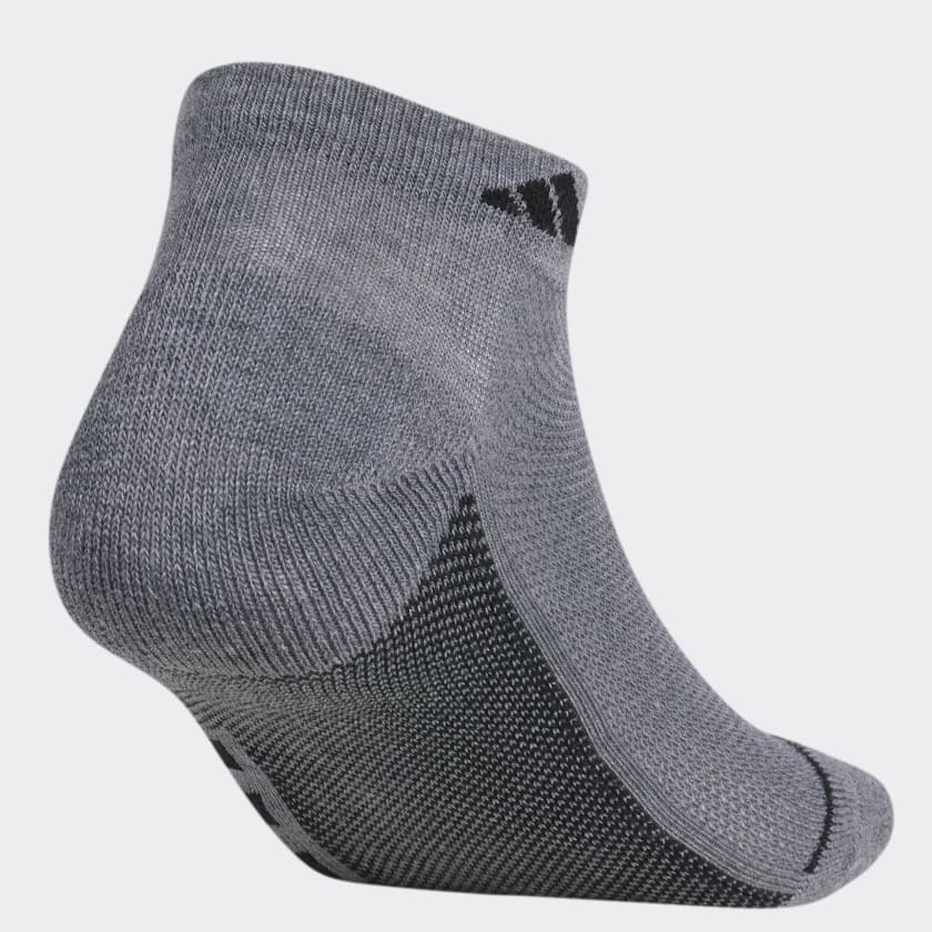 Adidas Superlite Stripe Low-Cut Socks 3 Pairs, Grey