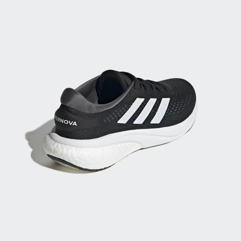 Adidas Men's Supernova 2.0 Running Shoes, Core Black / Cloud White / Grey Six